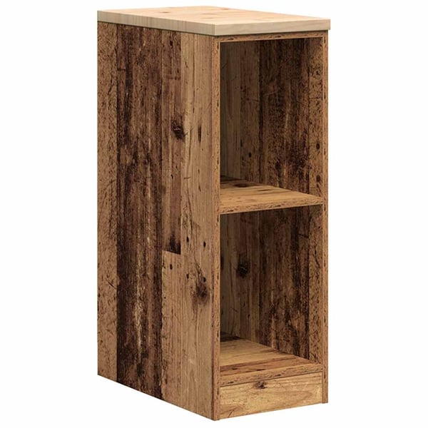 vidaXL Garasje Oppbevaringsskap Gammelt Tre 30x51x85 cm Heltre Furu