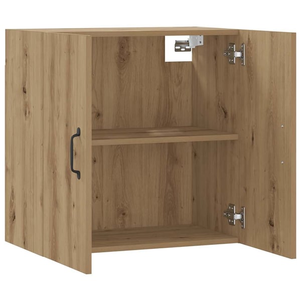 vidaXL Veggskap artisan eik 60x31x60 cm konstruert tre