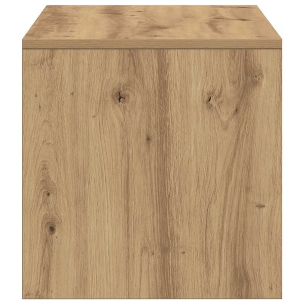 vidaXL TV-benk artisan eik 100x40x40 cm konstruert tre
