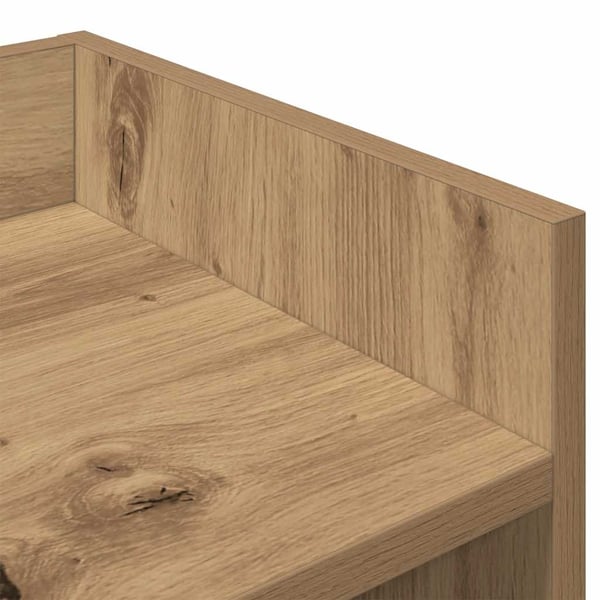 vidaXL Skjenk artisan eik 105x30x70 cm konstruert tre