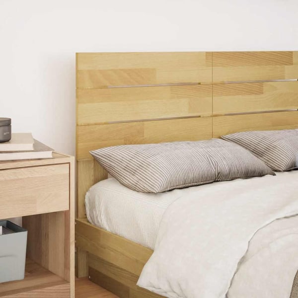 vidaXL Hodegavl 180 cm heltre eik