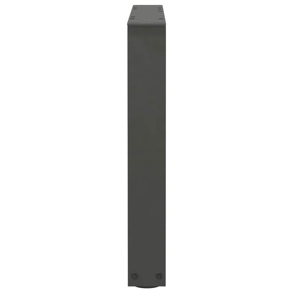 vidaXL Salongbordben V-formet 2 stk antrasitt 60 x (42-43,3) cm stål