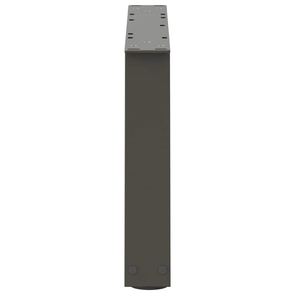vidaXL Salongbordben V-formet 2 stk antrasitt 60 x (30-31,3) cm stål