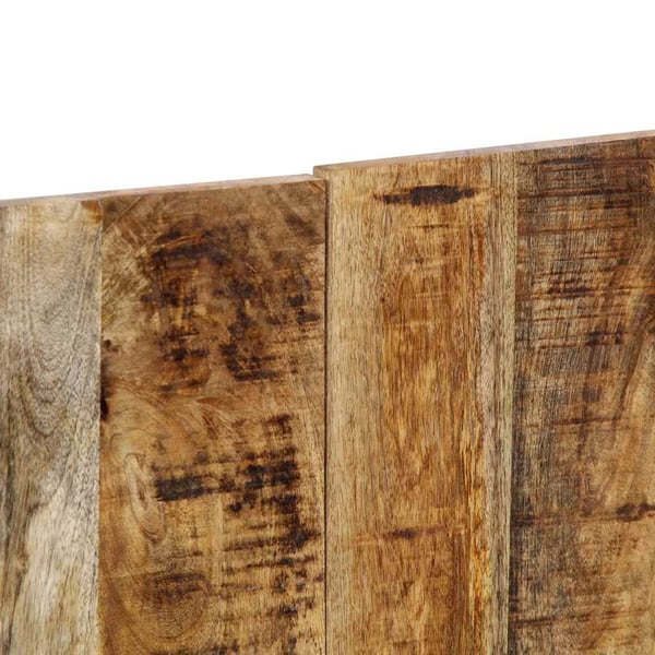 vidaXL Sängynpääty 120 cm Massiivipuuta mango