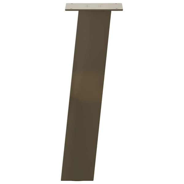 vidaXL Salongbordben 4 stk naturstål 42 cm stål