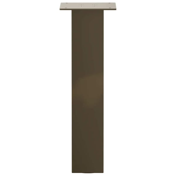 vidaXL Salongbordben 4 stk naturstål 42 cm stål