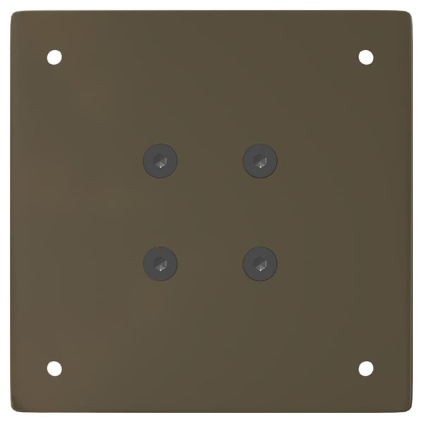vidaXL Salongbordben 4 stk naturstål 30 cm stål