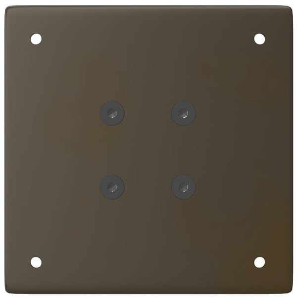 vidaXL Konsollbordben 4 stk naturstål 72–74 cm stål