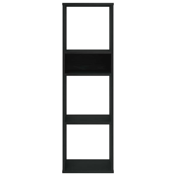 vidaXL bogreol 34x31x112 cm konstrueret træ sort