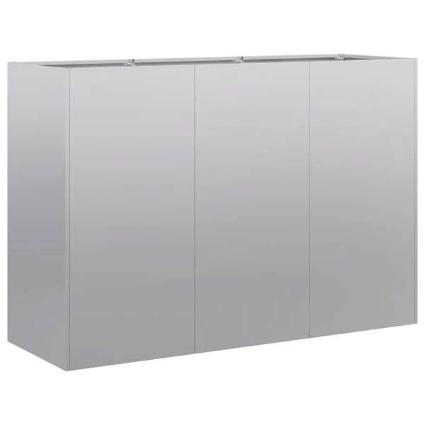 vidaXL Planteringskärl 120x40x80 cm galvaniserat stål
