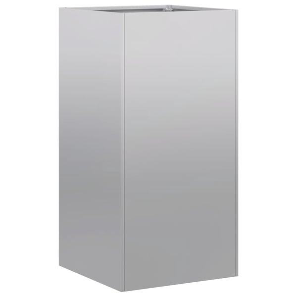vidaXL Plantekasse 40x40x80 cm galvanisert stål
