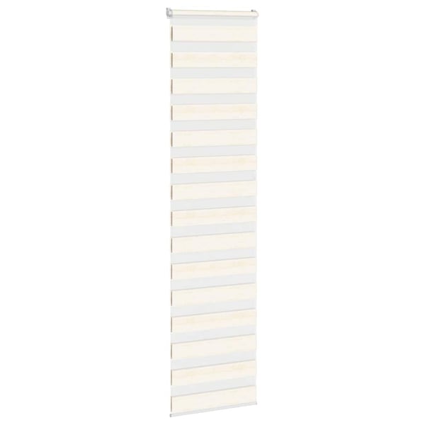vidaXL Sebragardin marmor beige stoff bredde 60,9 cm polyester
