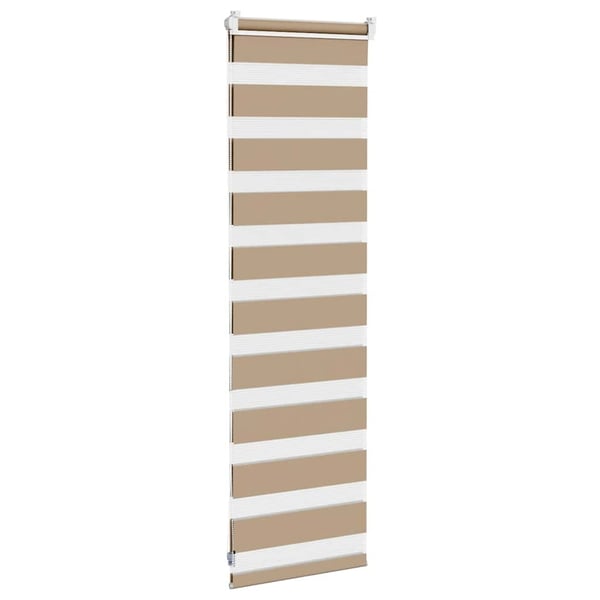 vidaXL Sebragardin sandbrun 50x100 cm stoff bredde 45,9 cm polyester