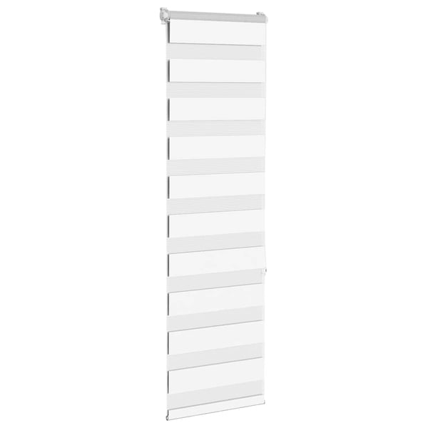 vidaXL Sebragardin hvit 45x150 cm stoff bredde 40,9 cm polyester