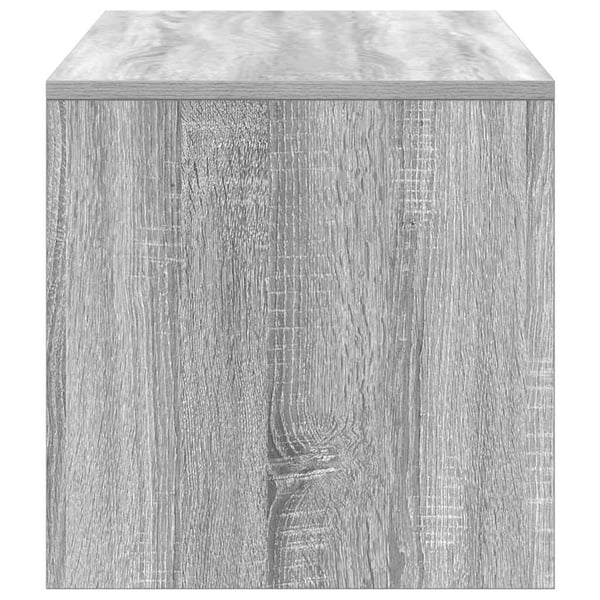 vidaXL TV-benk grå sonoma 100x40x40 cm konstruert tre