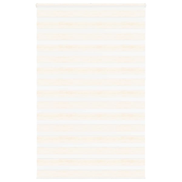vidaXL Sebragardin marmor beige stoff bredde 140,9 cm polyester