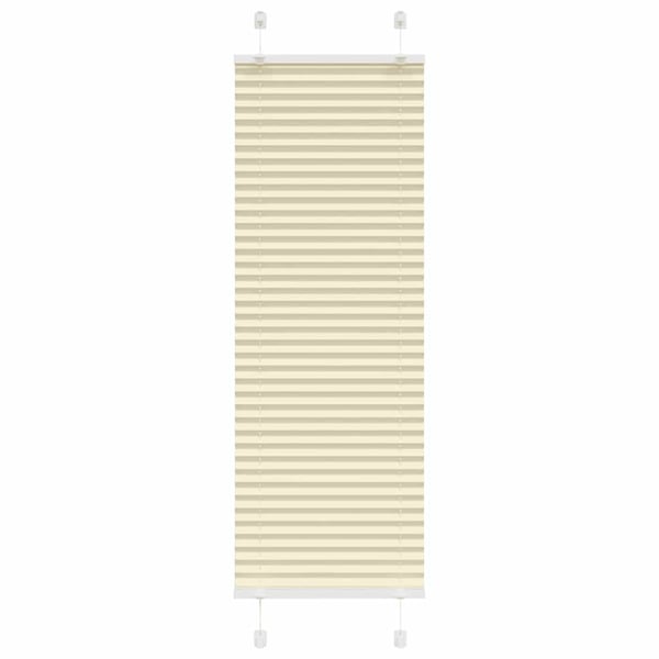 vidaXL Plisségardin fløde 50x150 cm Stofbredde 49,4 cm Polyester