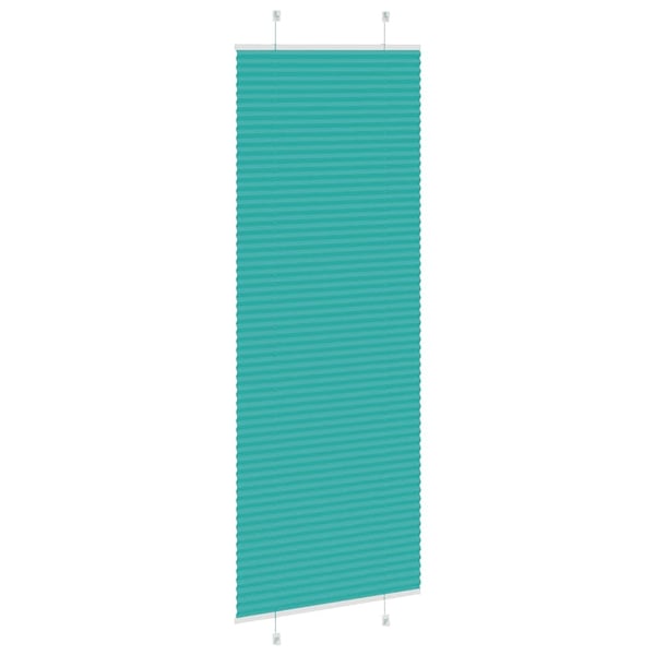vidaXL plisségardin Bensin Grønn 75x200 cm Stoff Bredde 74,4 cm