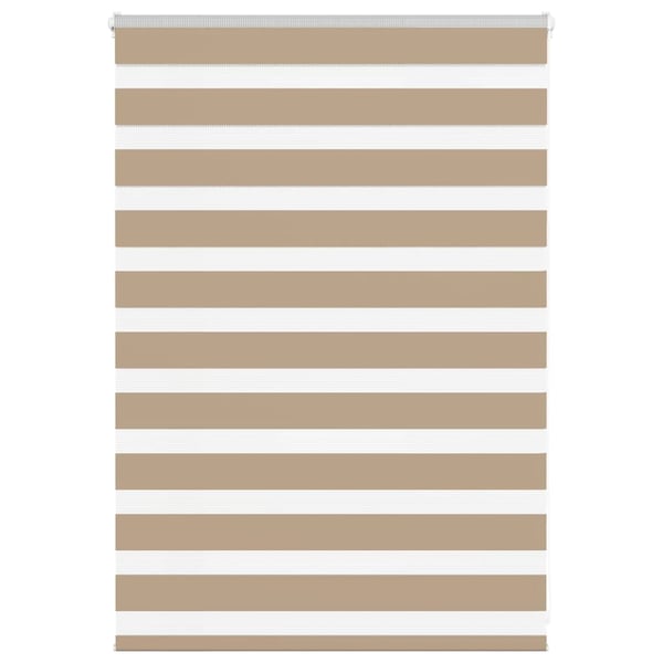 vidaXL Sebragardin sandbrun 95x100 cm stoff bredde 90,9 cm polyester