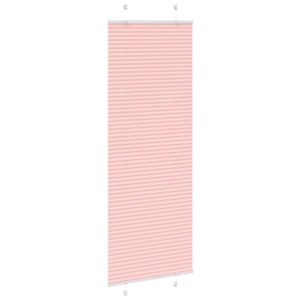 vidaXL plisségardin Rosa 80x200 cm Stoff Bredde 79,4 cm Polyester