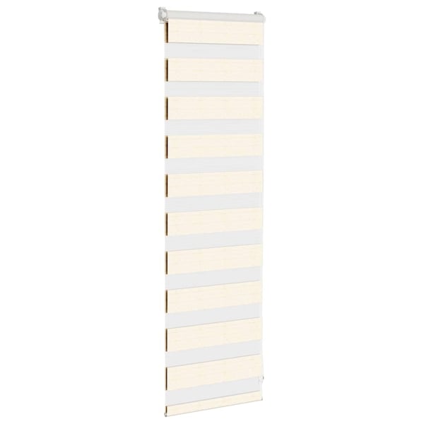 vidaXL Sebragardin marmor beige stoff bredde 40,9 cm polyester
