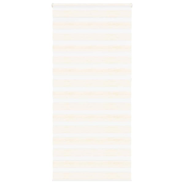 vidaXL Sebragardin marmor beige stoff bredde 95,9 cm polyester