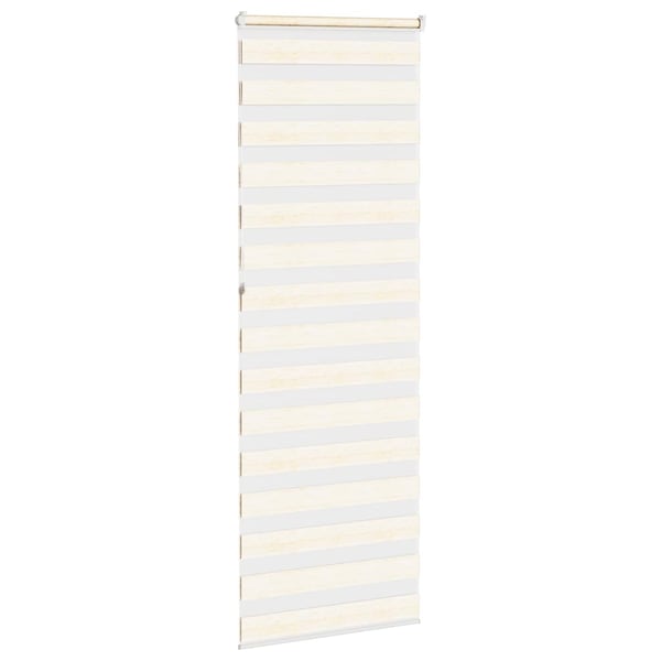 vidaXL Sebragardin marmor beige stoff bredde 65,9 cm polyester