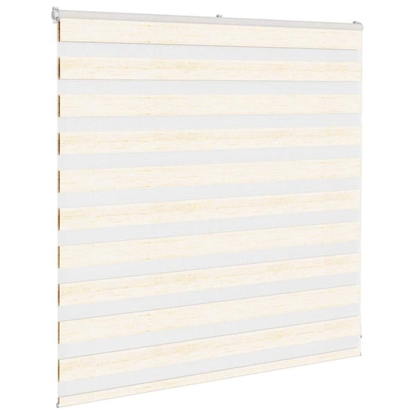 vidaXL zebragardin marmorbeige 145x100 cm stofbredde 140,9cm polyester