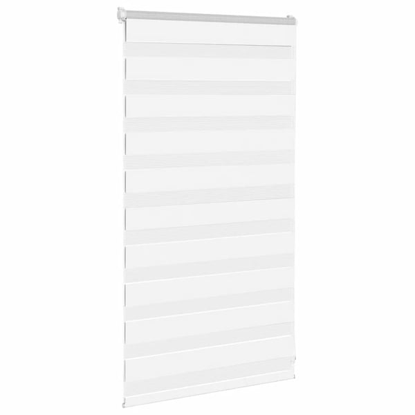 vidaXL Sebragardin hvit 80x100 cm stoff bredde 75,9 cm polyester
