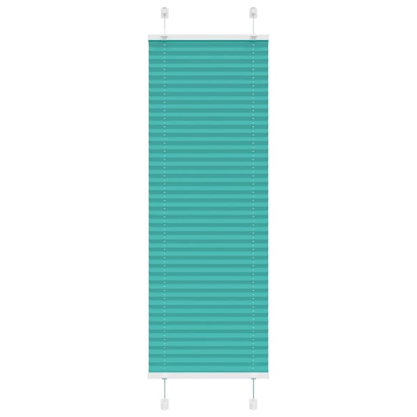 vidaXL Plisserad persienn bensingrön 50x150cm tyg bredd 49,4cm
