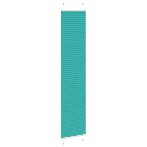 vidaXL plisségardin Bensin Grønn 40x200 cm Stoff Bredde 39,4 cm
