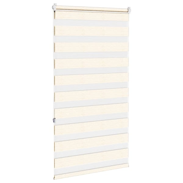vidaXL Sebragardin marmor beige stoff bredde 80,9 cm polyester