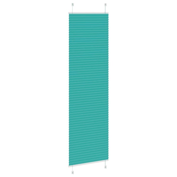 vidaXL plisségardin Bensin Grønn 60x200 cm Stoff Bredde 59,4 cm