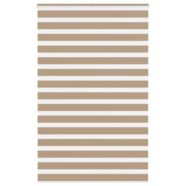 vidaXL Sebragardin sandbrun 150x200 cm stoff bredde 145,9 cm polyester