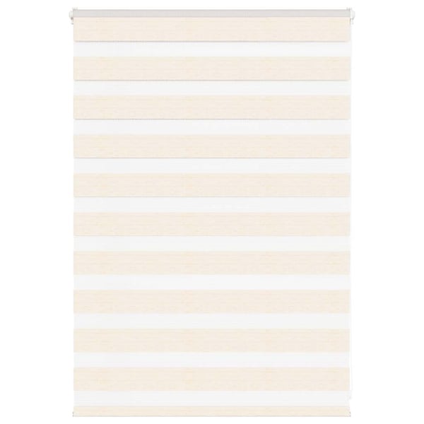 vidaXL Sebragardin marmor beige stoff bredde 90,9 cm polyester
