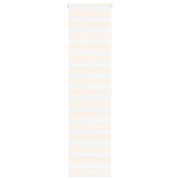 vidaXL zebragardin marmorbeige 60x200 cm stofbredde 55,9 cm polyester