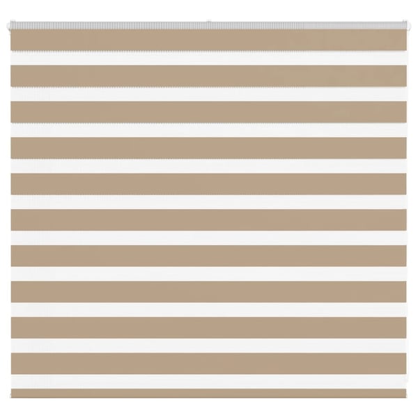 vidaXL Sebragardin sandbrun 155x100 cm stoff bredde 150,9 cm polyester