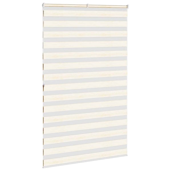 vidaXL zebragardin marmorbeige 150x200 cm stofbredde 145,9cm polyester