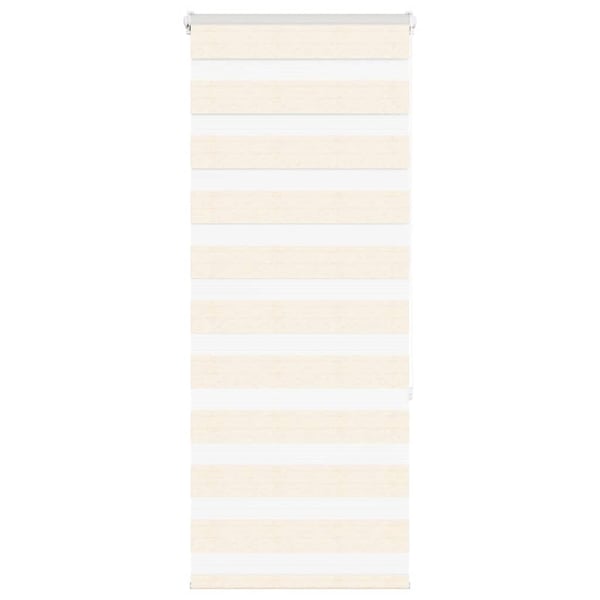vidaXL zebragardin marmorbeige 65x150 cm stofbredde 60,9 cm polyester