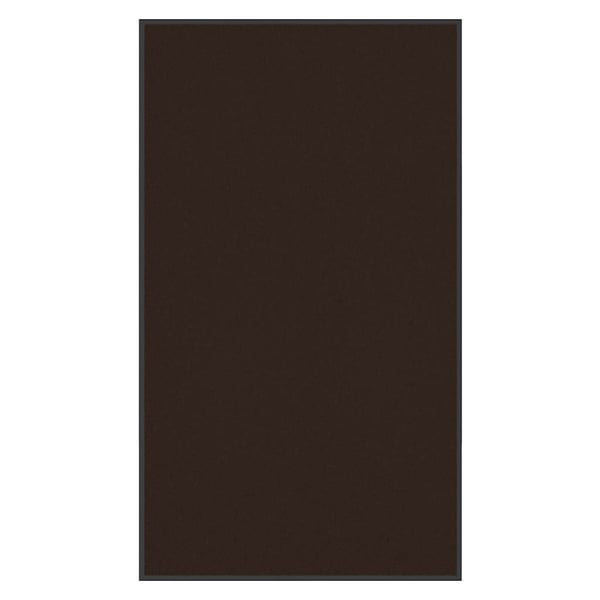vidaXL Dørmatte Brun 115x200 cm