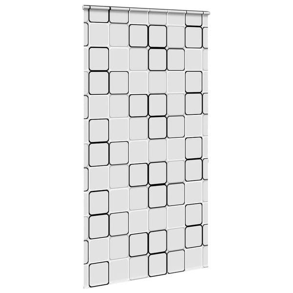 vidaXL Dusjrullgardin med kassett 140x240 cm Stoffbredde 136 cm