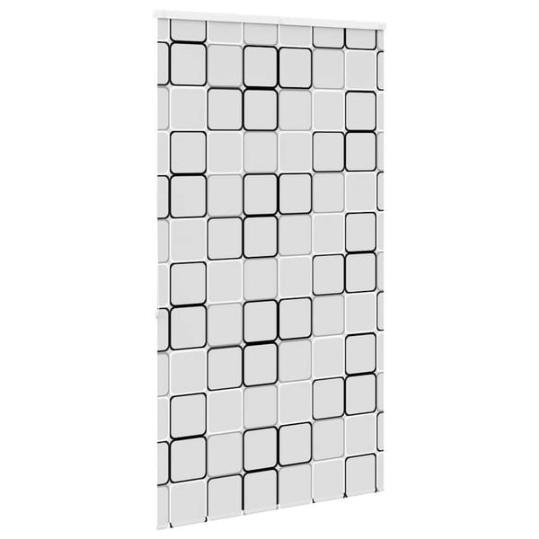 vidaXL Dusjrullgardin med kassett 140x240 cm Stoffbredde 136 cm