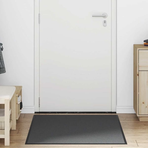 vidaXL Dørmatte Antrasitt 90x150 cm