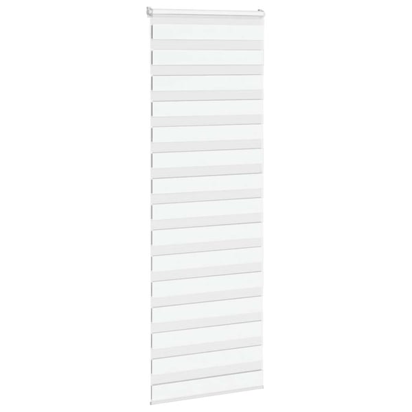 vidaXL Sebragardin hvit 80x200 cm stoff bredde 75,9 cm polyester