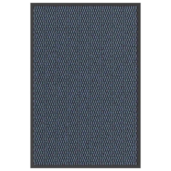 vidaXL Dørmatte Blå 60x90 cm