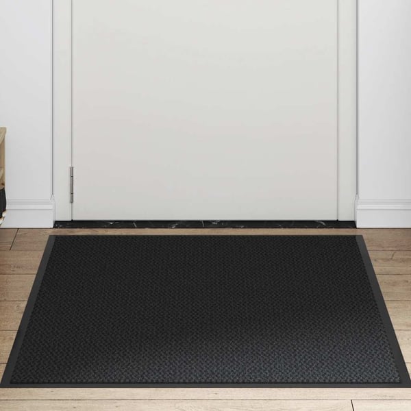 vidaXL Ovimatto musta 90x120 cm