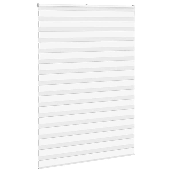 vidaXL Sebragardin hvit 160x230 cm stoff bredde 155,9 cm polyester