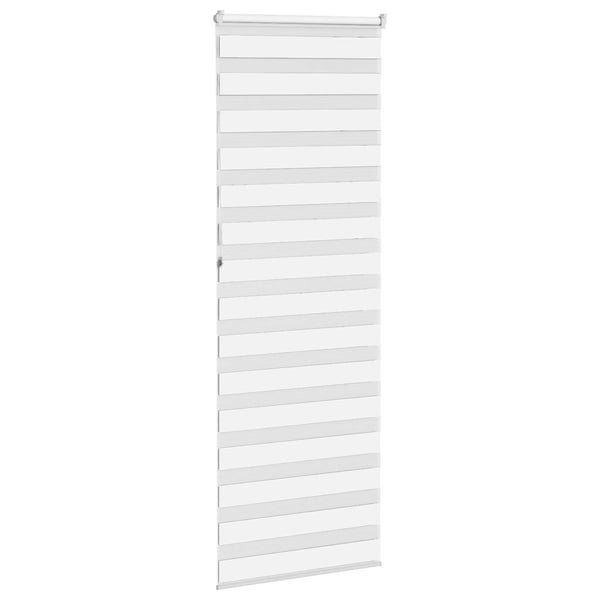 vidaXL Sebragardin hvit 75x230 cm stoff bredde 70,9 cm polyester