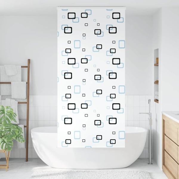 vidaXL Bruserullegardin med kassette 90x240 cm Stofbredde 86 cm