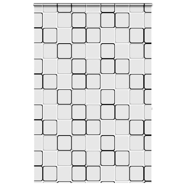 vidaXL Dusjrullgardin Cassonetto 160x240 cm Stoff Bredde 156 cm